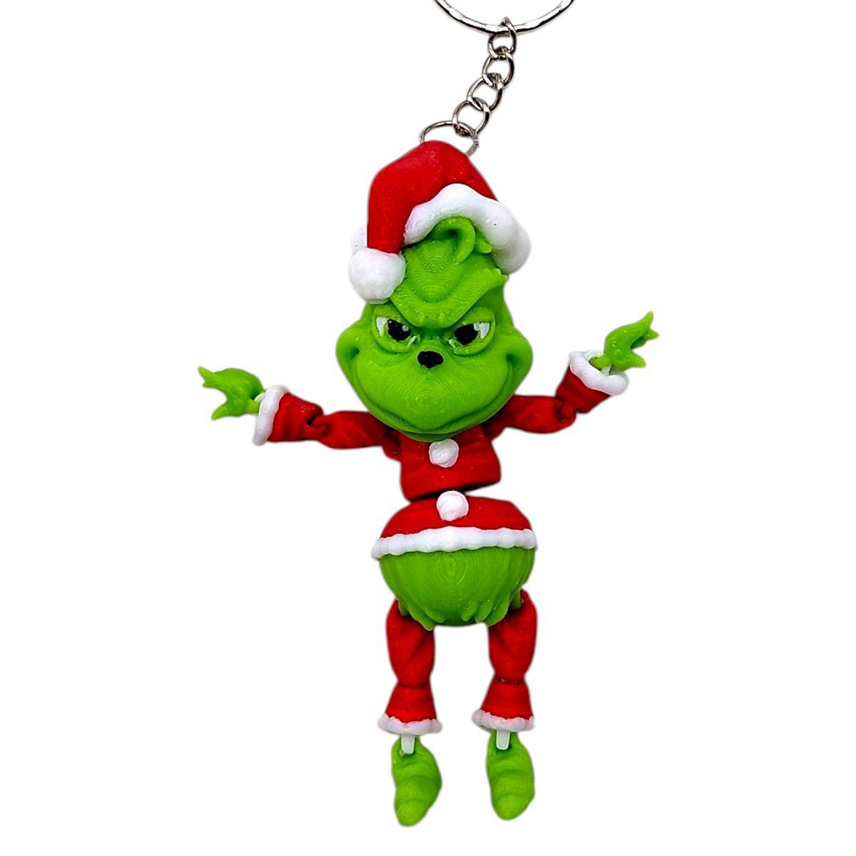 Брелок "Грінч Новорічний" (3d друк)  фото 1