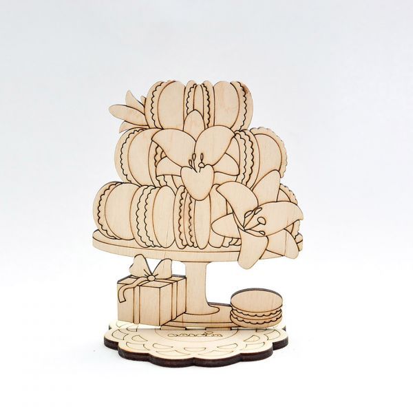 Декоративний елемент "Фігурка з фанери.  Bon appetite. "  фото 1