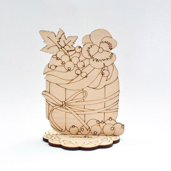 Декоративний елемент "Фігурка з фанери.  Bon appetite. "  фото 1