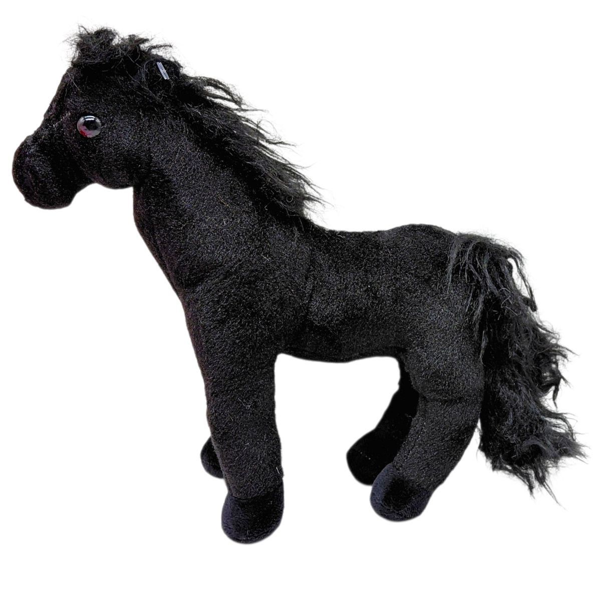 М'яка іграшка "Коник" 25 см (ЧОРНИЙ)  фото 1