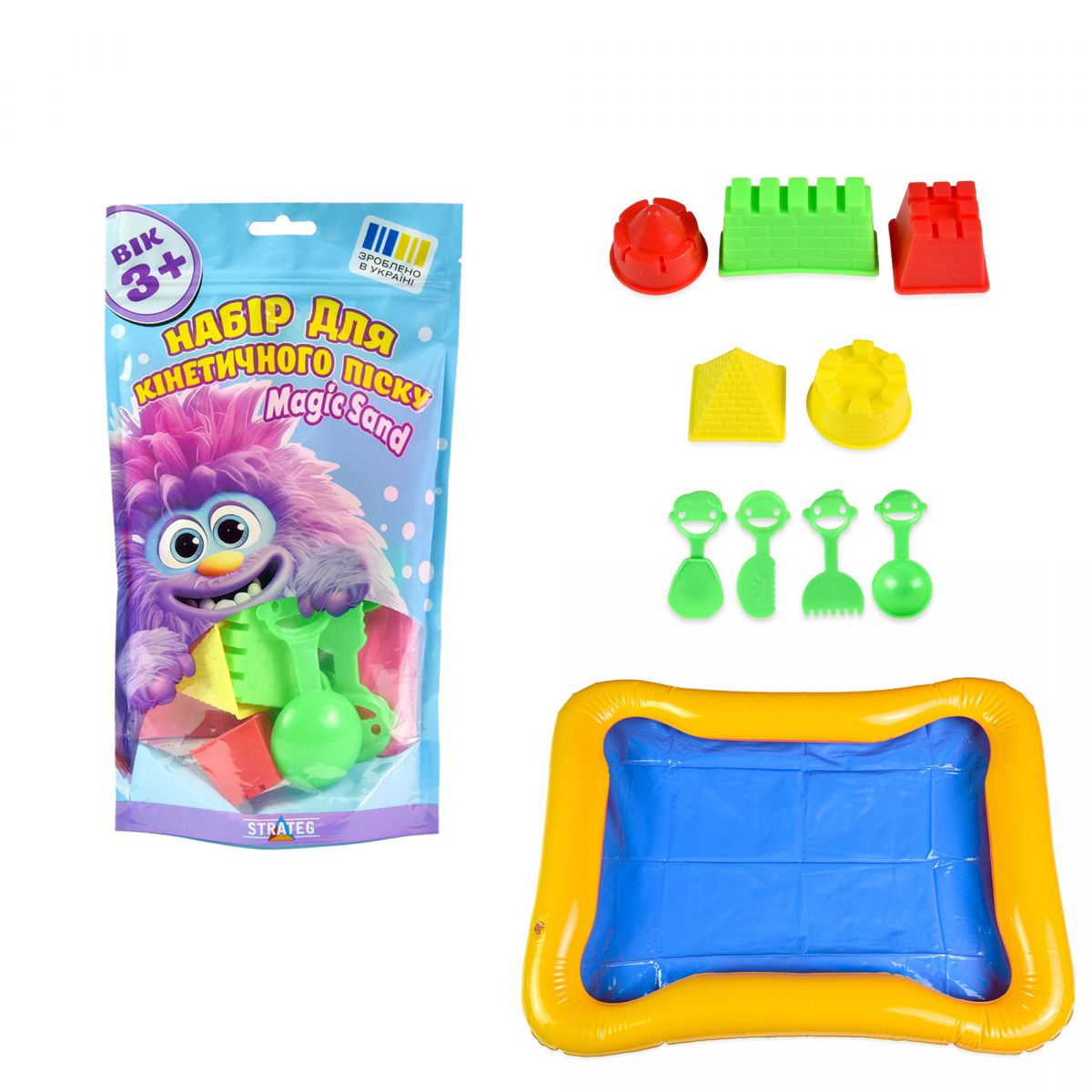 Набір для кінетичного піску "Magic Sand"  фото 1