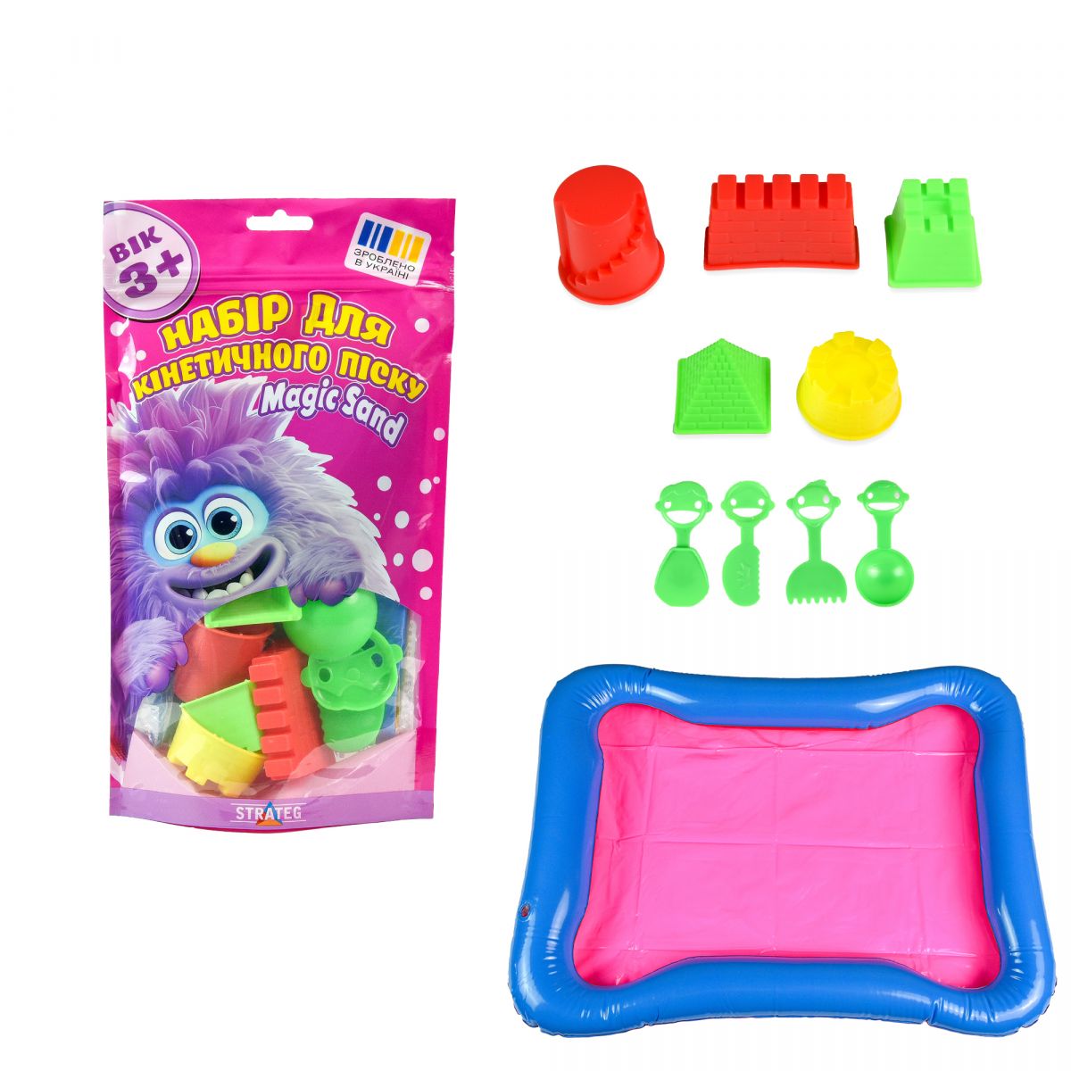 Набір для кінетичного піску "Magic Sand"  фото 1