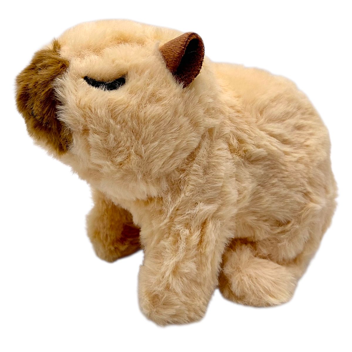 Мʼяка інтерактивна іграшка "Капібара" (бежева)  фото 1