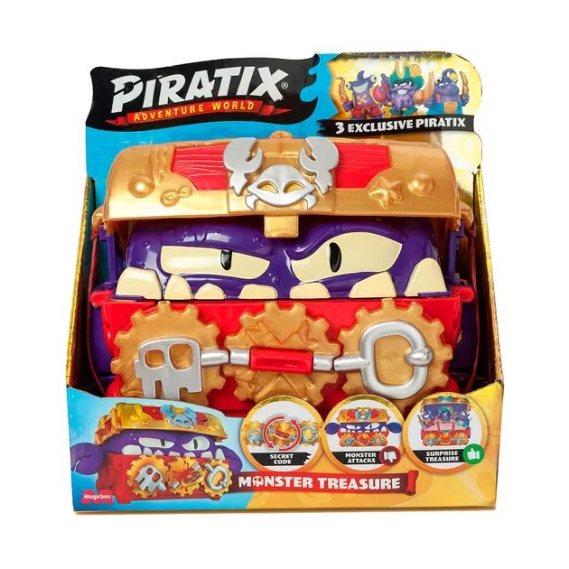 Игровой набор PIRATIX S - СУНДУК С СОКРОВИЩАМИ  фото 1