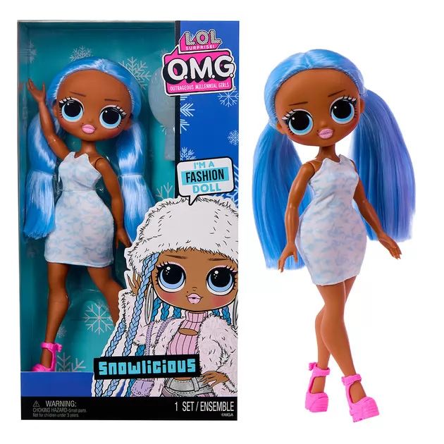 Кукла L. O. L.  SURPRISE! серии "OPP O. M. G. " – СНОУЛИШЕС  фото 1