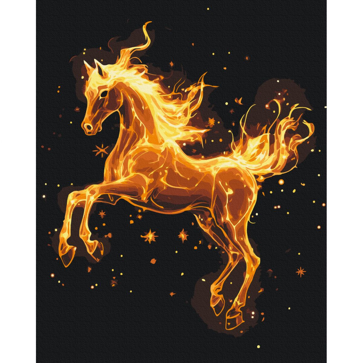 Картина по номерам "Символ 2026" 40x50 см.  фото 1