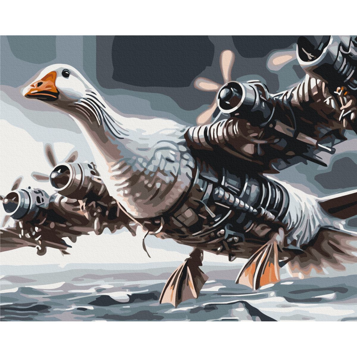 Картина по номерам "Bombogini gusini" 40x50 см.  фото 1