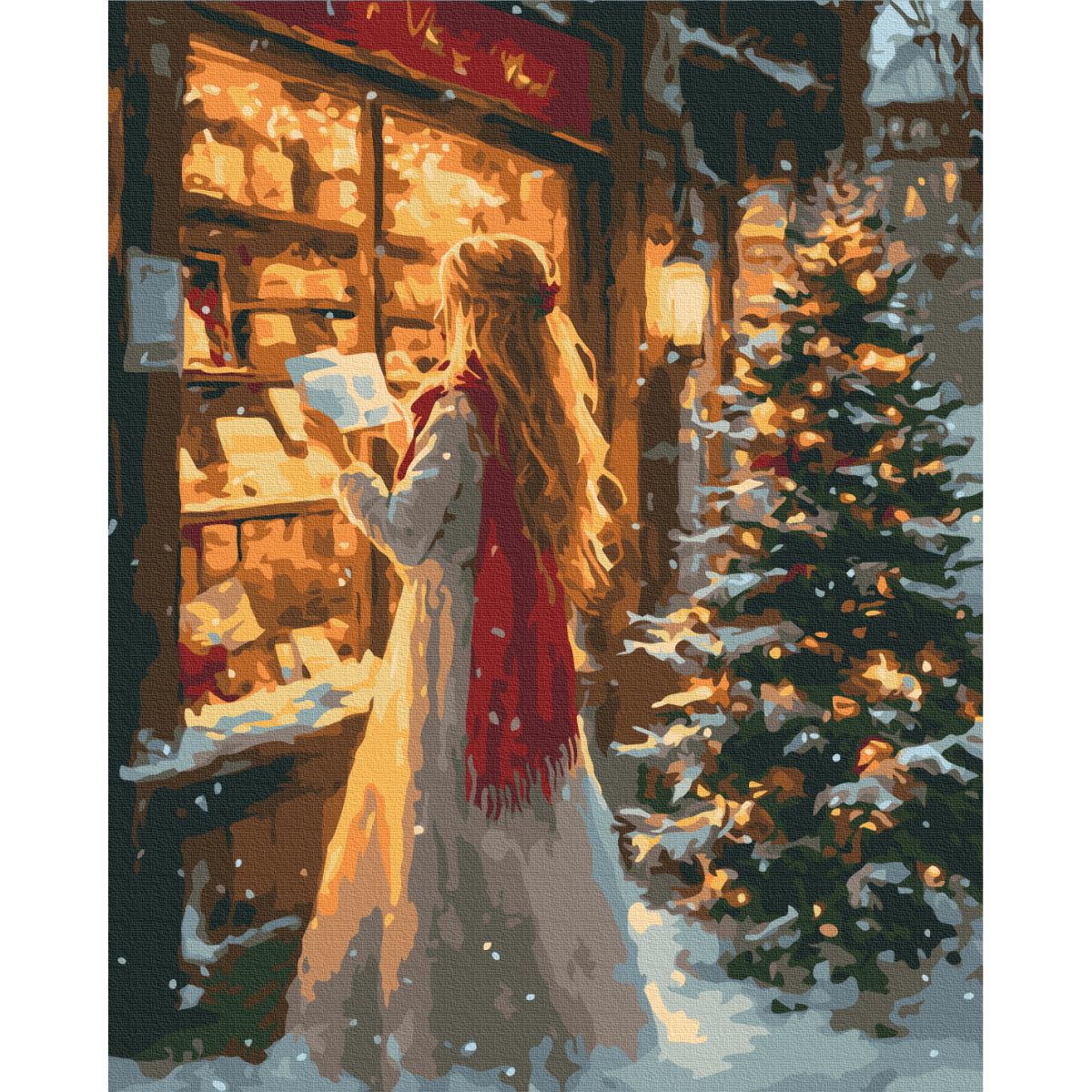 Картина по номерам "Время новогодних чудес" 40x50 см.  фото 1