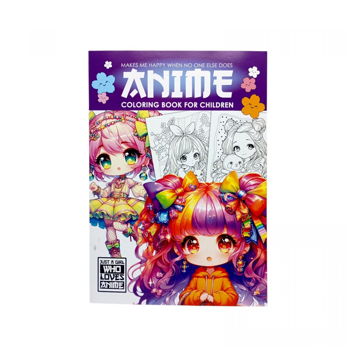 Раскраска аниме 210х297мм. , 8 листов, Скоба.  фото 1