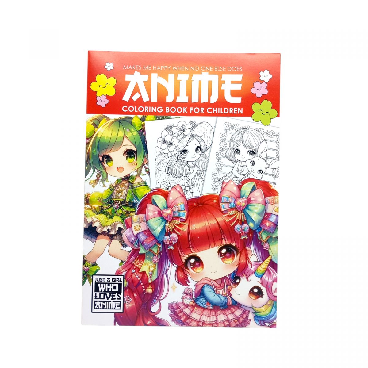 Розмальовка аніме 210х297мм. , 8 аркушів, Скоба.  фото 1