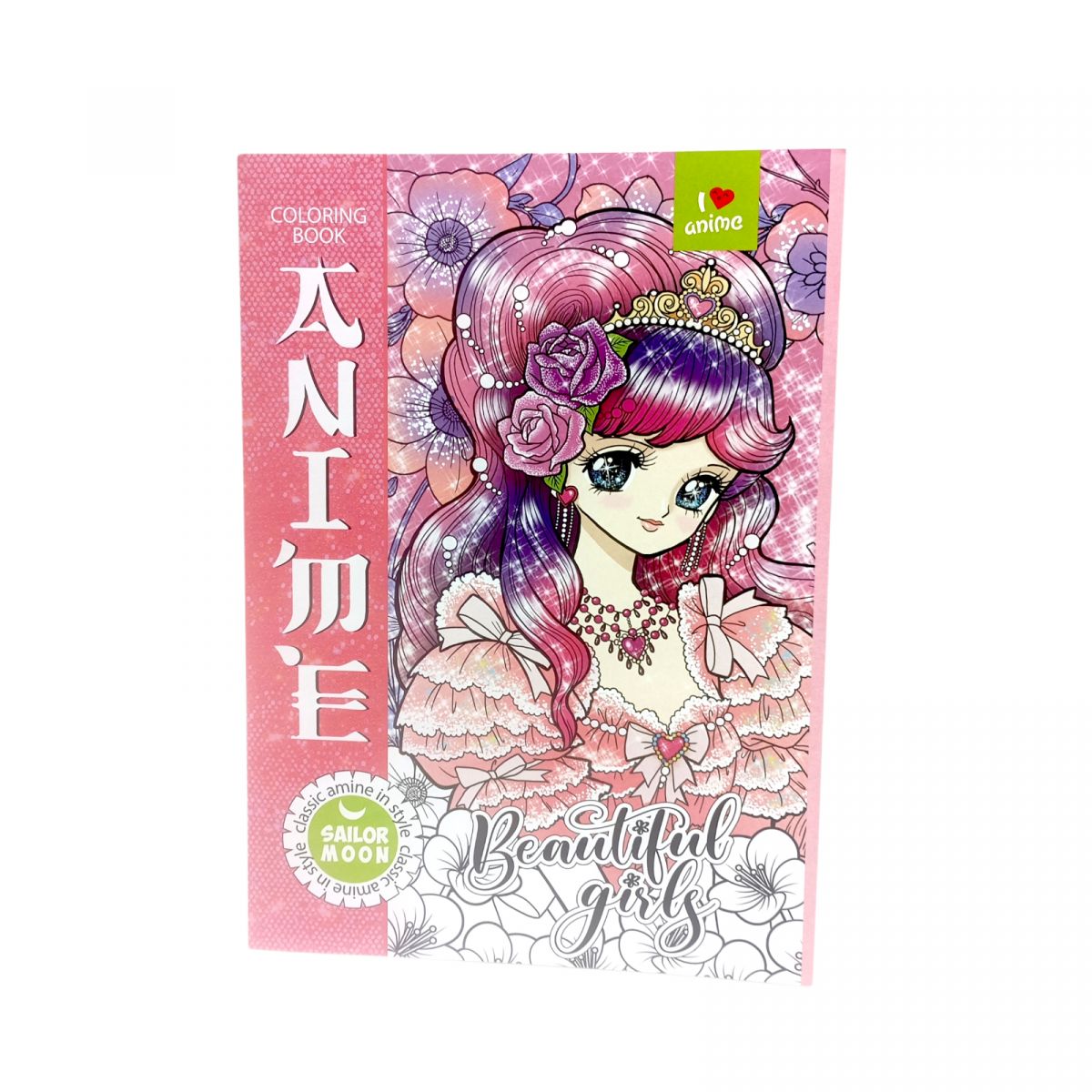 Розмальовка аніме 210х297мм. , 8 аркушів, Скоба.  фото 1