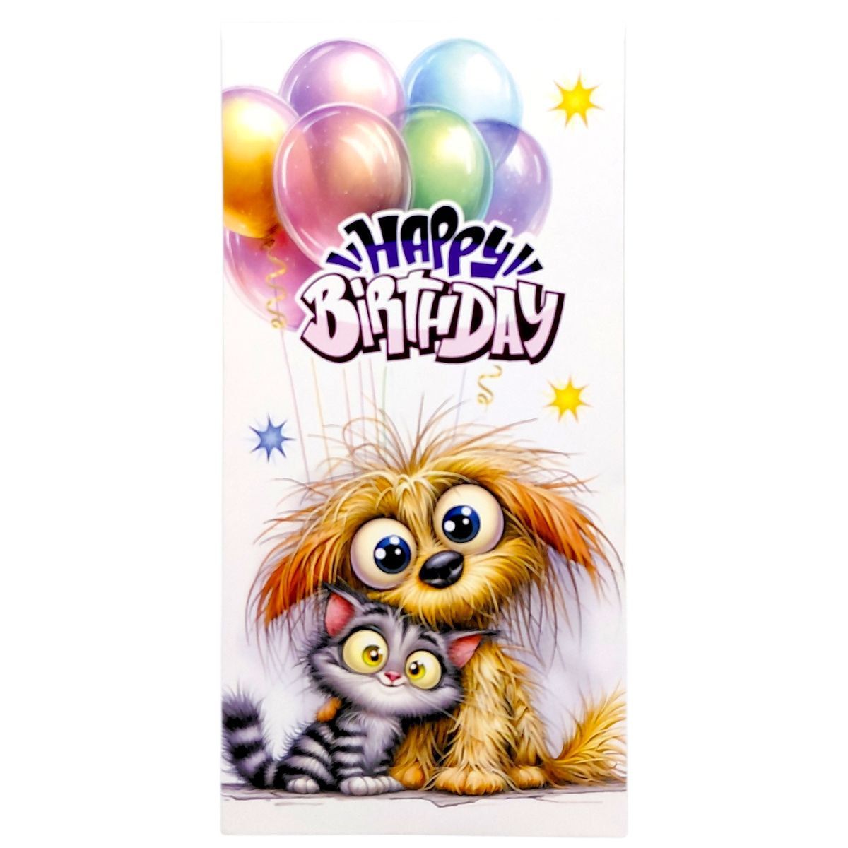 Конверт вітальний (для грошей) 16. 5х9х0,5 см  фото 1