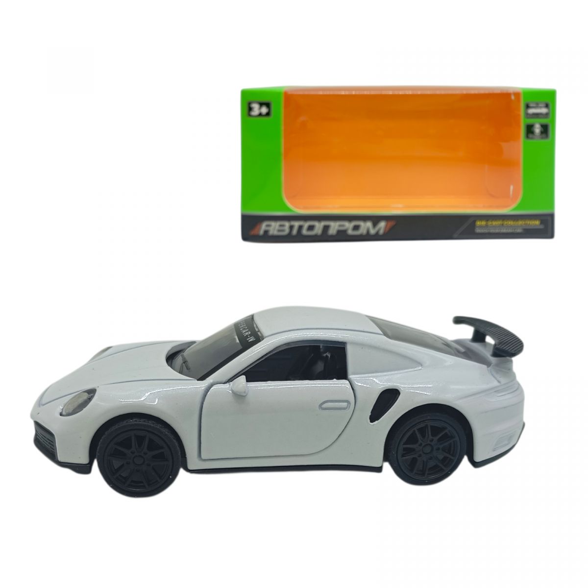 МАШИНА.  АВТОПРОМ 1:39 PORSCHE (БІЛА)  фото 1