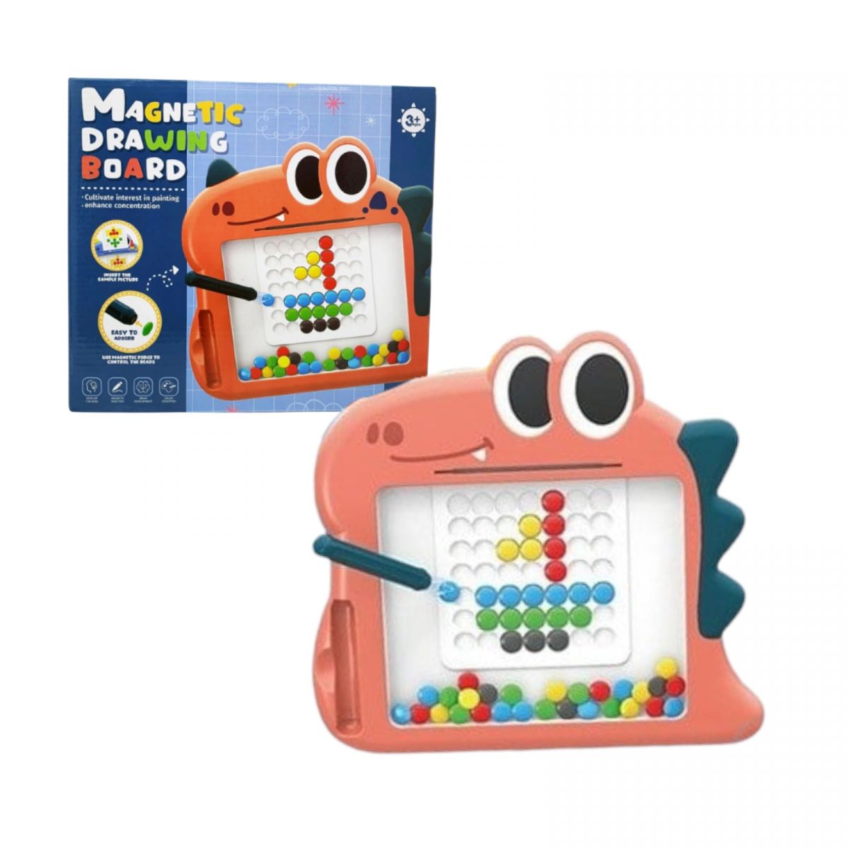 Мозаика-магнитная Доска (КРАСНАЯ)  фото 1