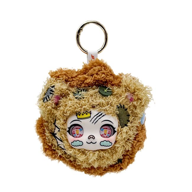 Іграшка-брелок мʼяконабивна "Львиця Лея" серія Луна-парк, 9см.  фото 1