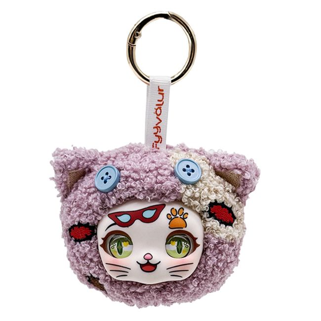 Іграшка-брелок мʼяконабивна "Кошеня Нявсі" серія Луна-парк, 9см.  фото 1