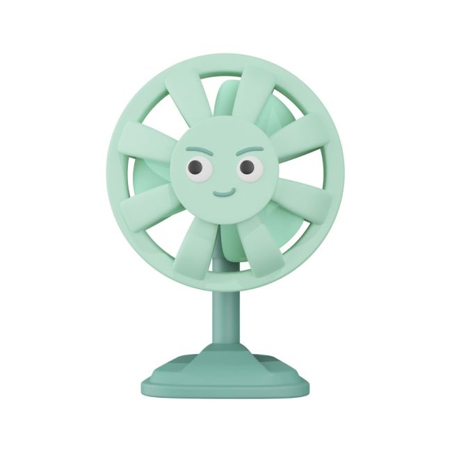 Іграшка антистрес "Вентилятор", сквіш  фото 1