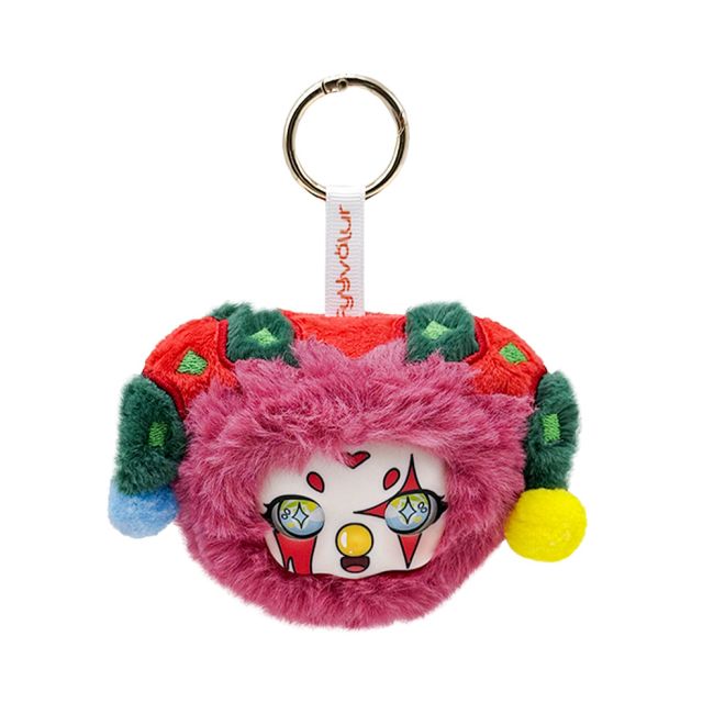 Игрушка-брелок мягконабивная "Клоун Бабл" серия Луна-парк, 9см.  фото 1