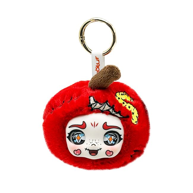 Игрушка-брелок мягконабивная "Яблоко Лил" серия Луна-парк, 9см.  фото 1