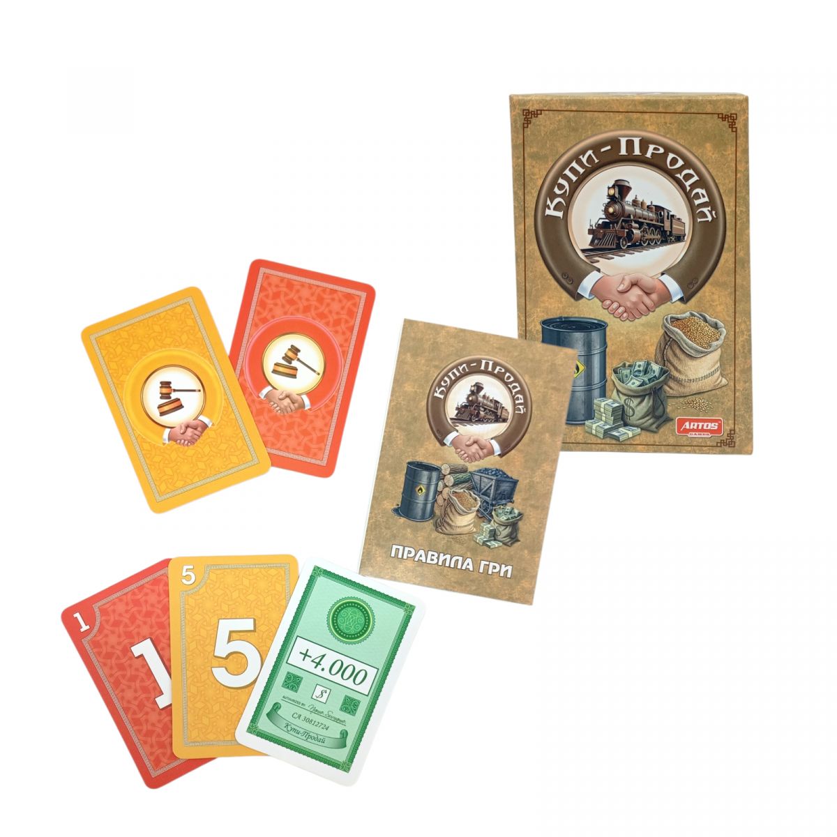 Карткова гра Купи-продай (В КОРОБЦІ)  фото 1