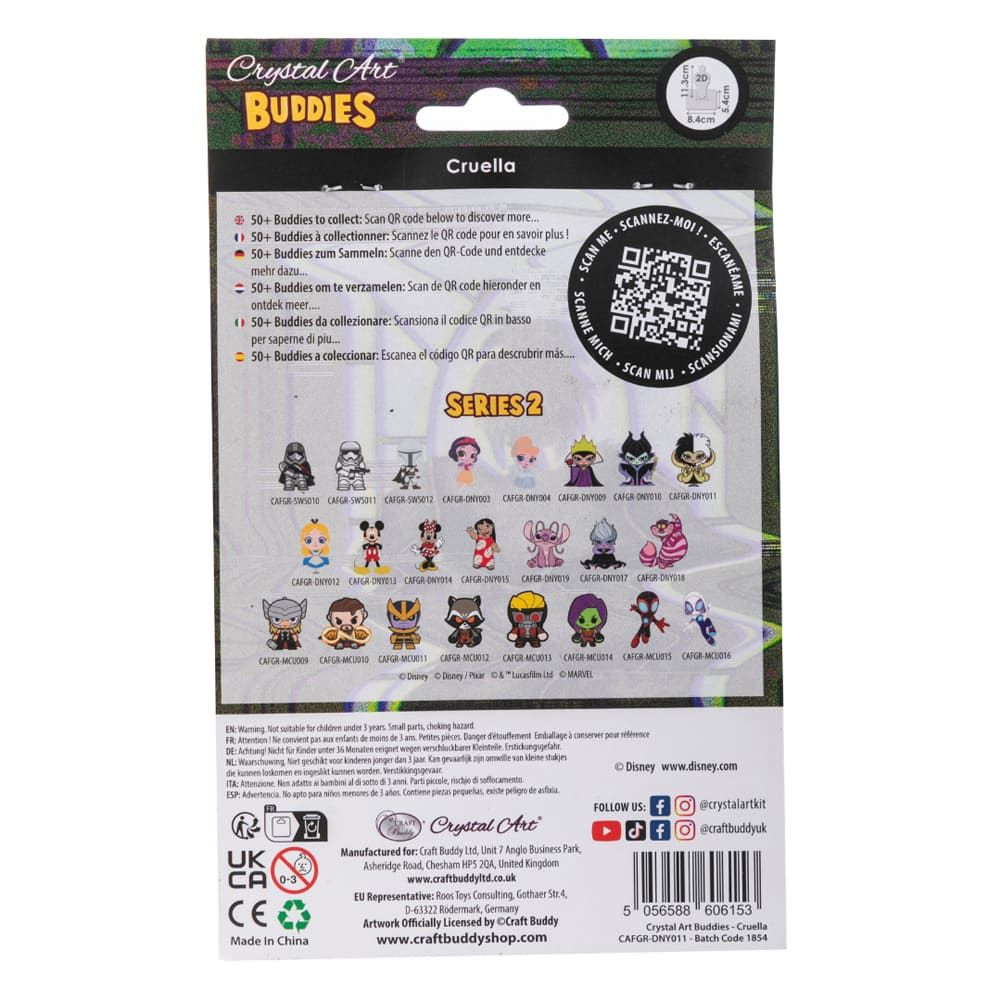 Набір для творчості Crystal Art "Круелла"  фото 1