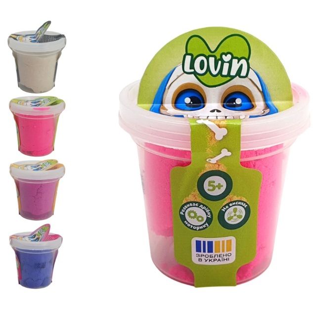 Игрушка-антистресс "Кинетический песок" 115 г  фото 1