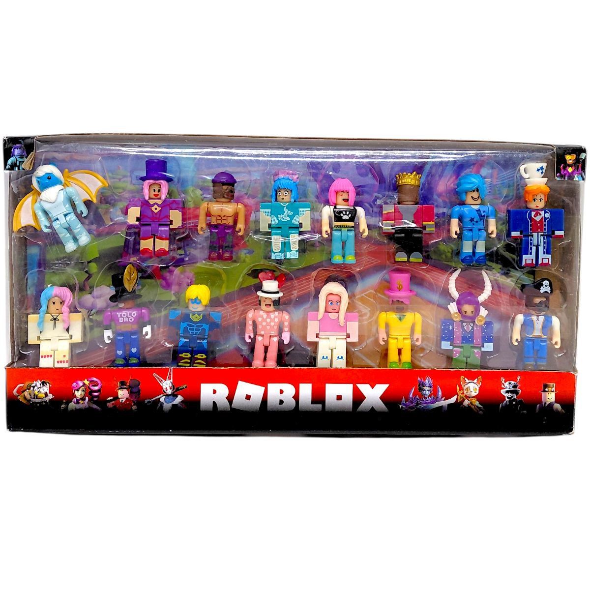 Набір героїв (16 фігурок, кінцівки рухаються, середня висота фігурки: 5. 5 см, в коробці)  фото 1