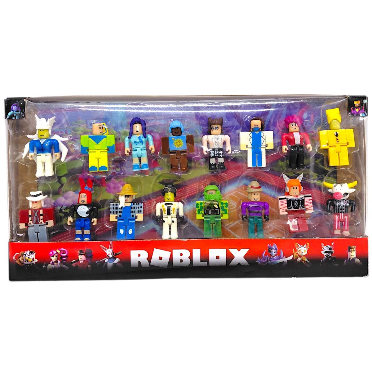 Набір героїв (16 фігурок, кінцівки рухаються, середня висота фігурки: 5. 5 см, в коробці)  фото 1