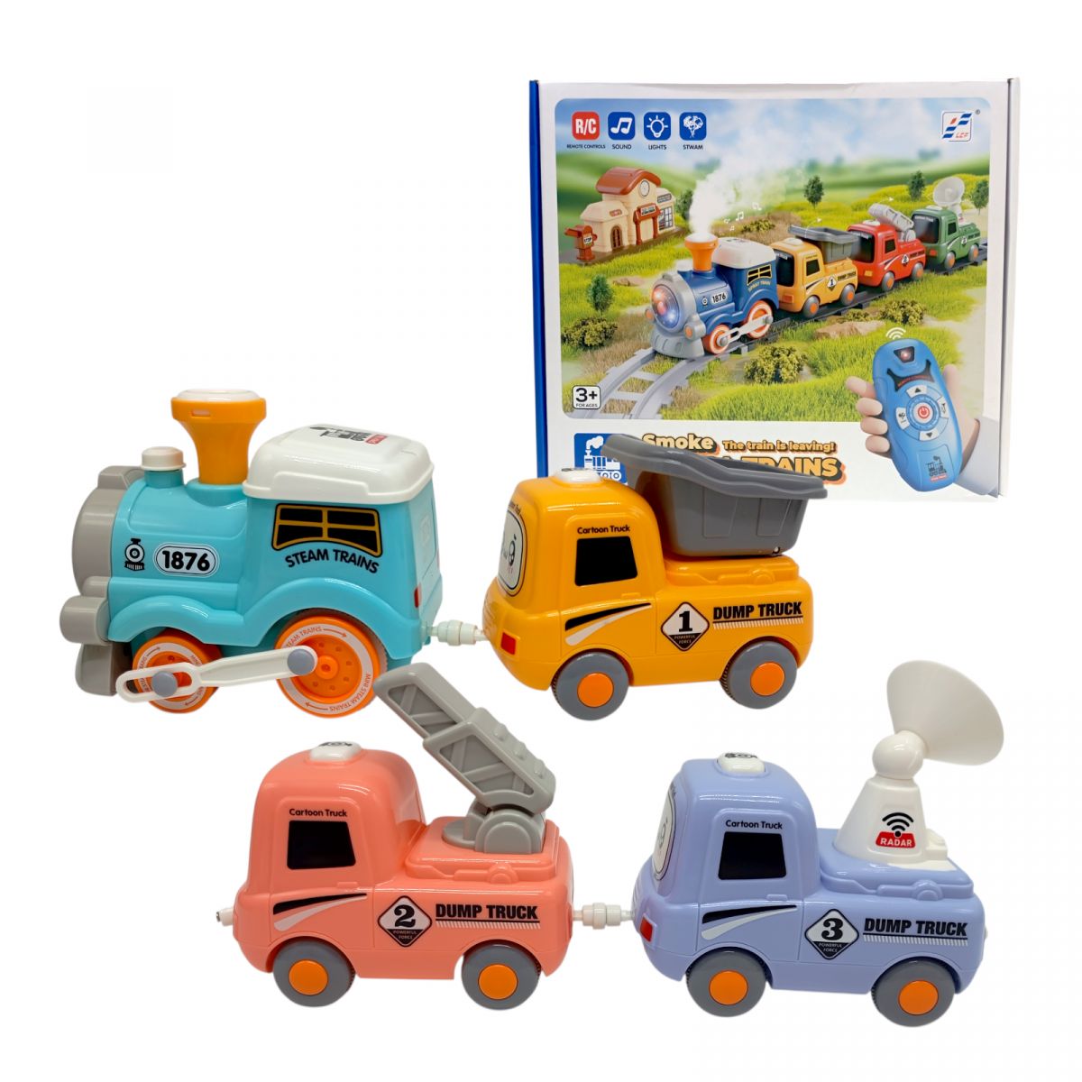 Залізниця на радіокеруванні в коробці  фото 1