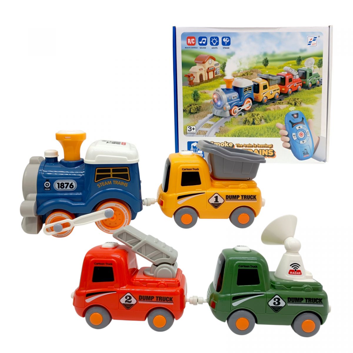 Залізниця на радіокеруванні в коробці  фото 1