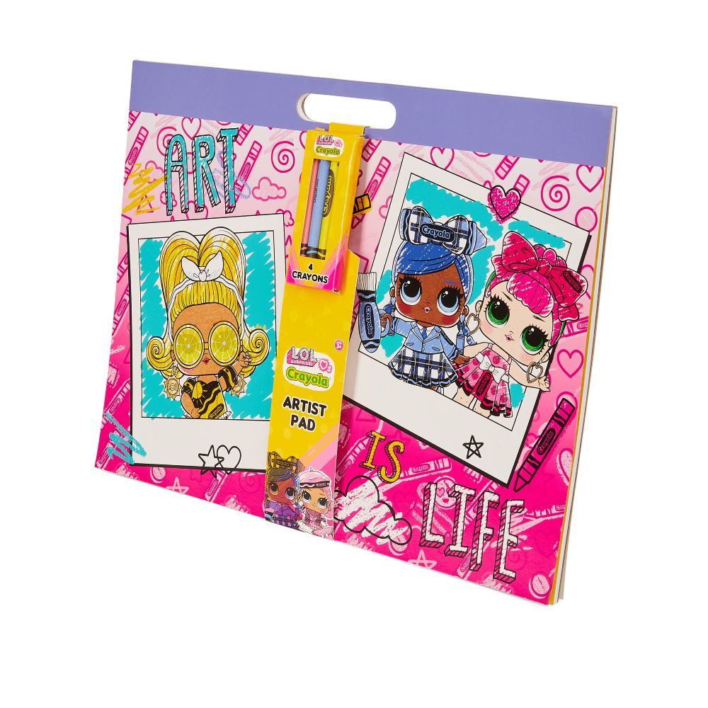 Набір для творчості Crayola “Арт-блокнот”  фото 1
