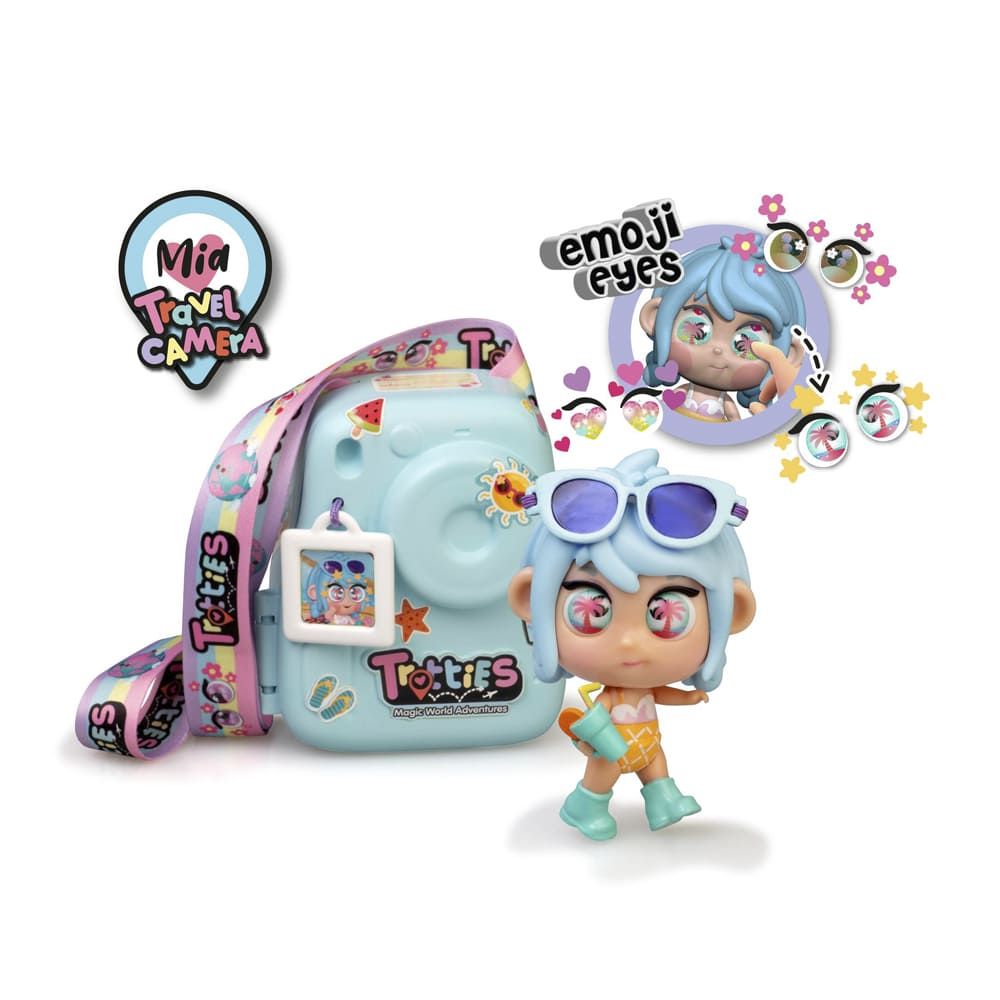Міні-лялька Trotties Міа з фотоапаратом  фото 1
