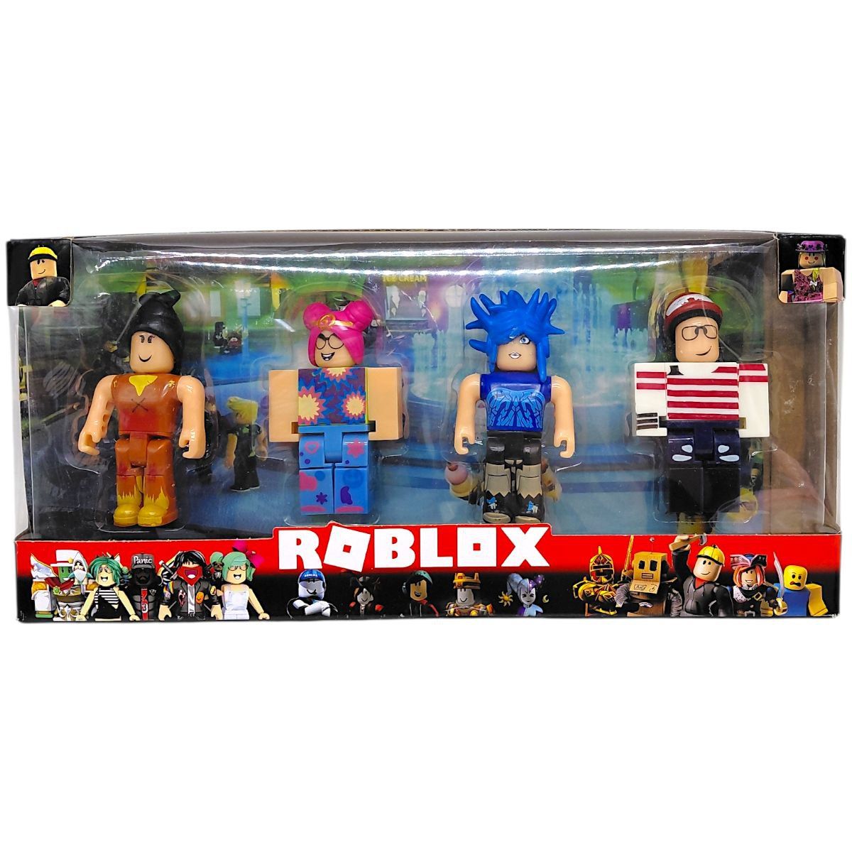 НАБІР ГЕРОЇВ "ROBLOX", 4 ФІГУРКИ 8. 5СМ (ВИД 1)  фото 1
