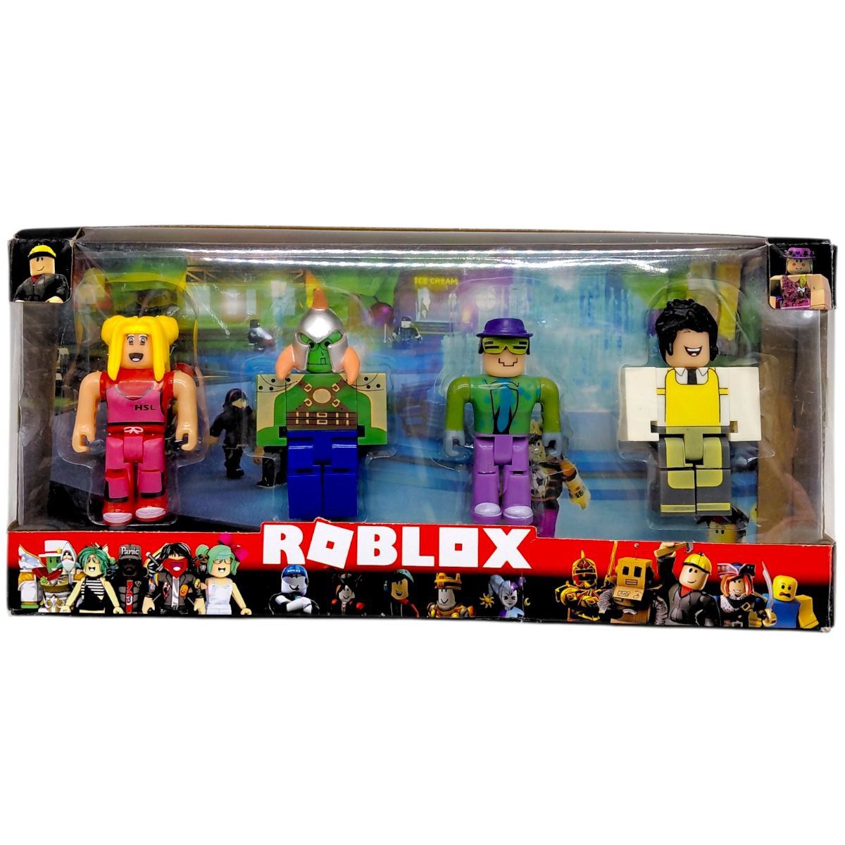 НАБІР ГЕРОЇВ "ROBLOX", 4 ФІГУРКИ 8. 5СМ (ВИД 3)  фото 1