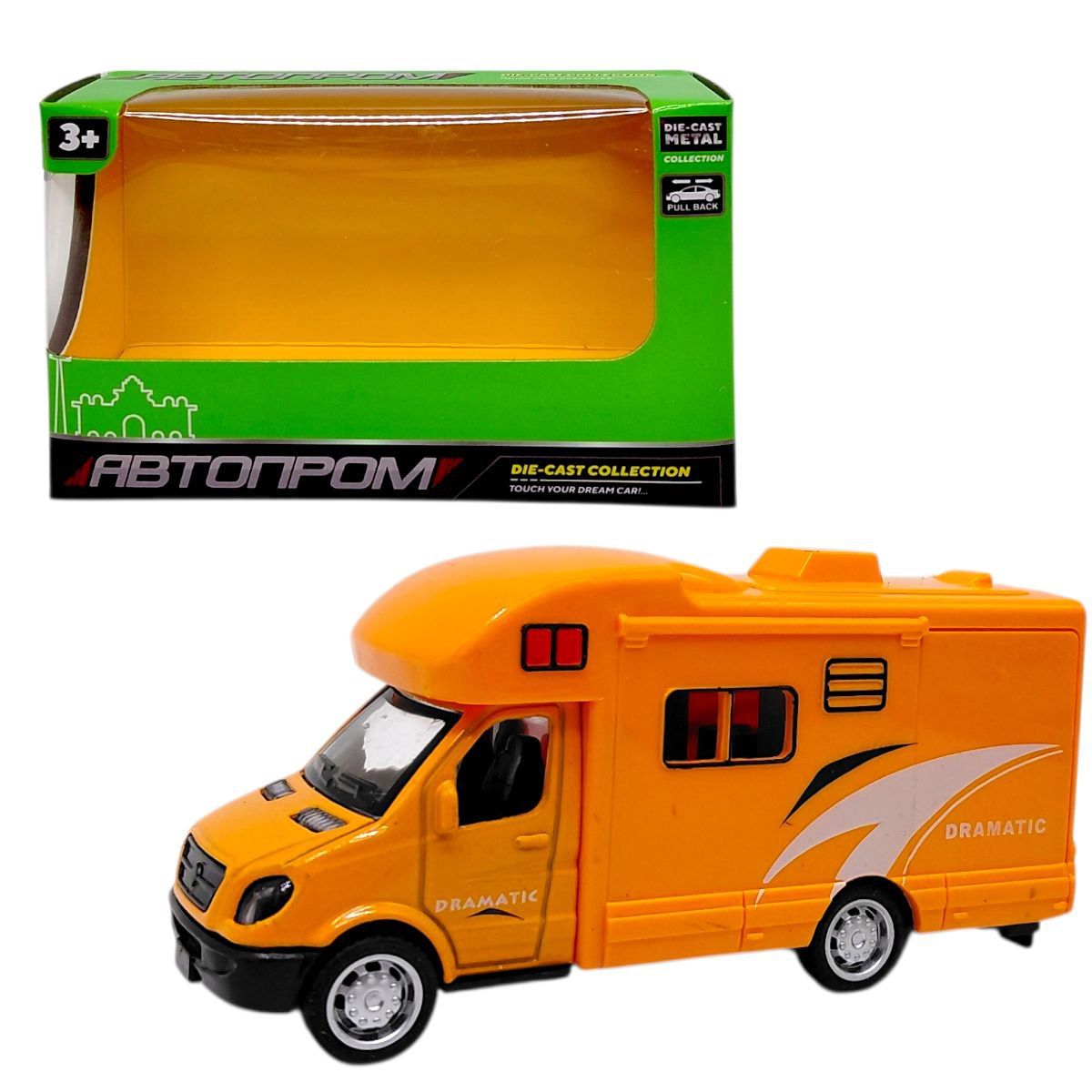 МАШИНА АВТОПРОМ, КЕМПЕПР (ПОМАРАНЧЕВИЙ)  фото 1
