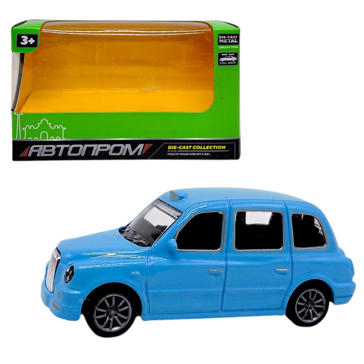 МАШИНА АВТОПРОМ (металева) БЛАКИТНА  фото 1