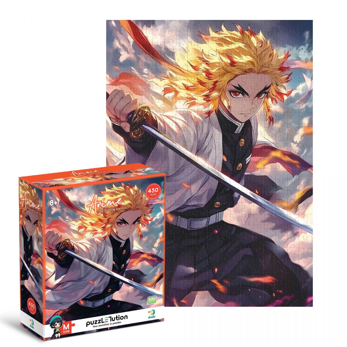 Пазл Hard-M «Пламенный воин»  фото 1