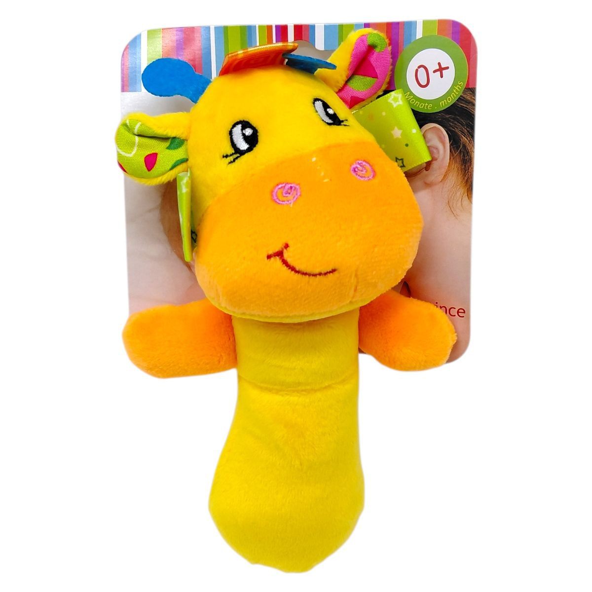 М`яка іграшка-брязкальце "SOZZY"  фото 1