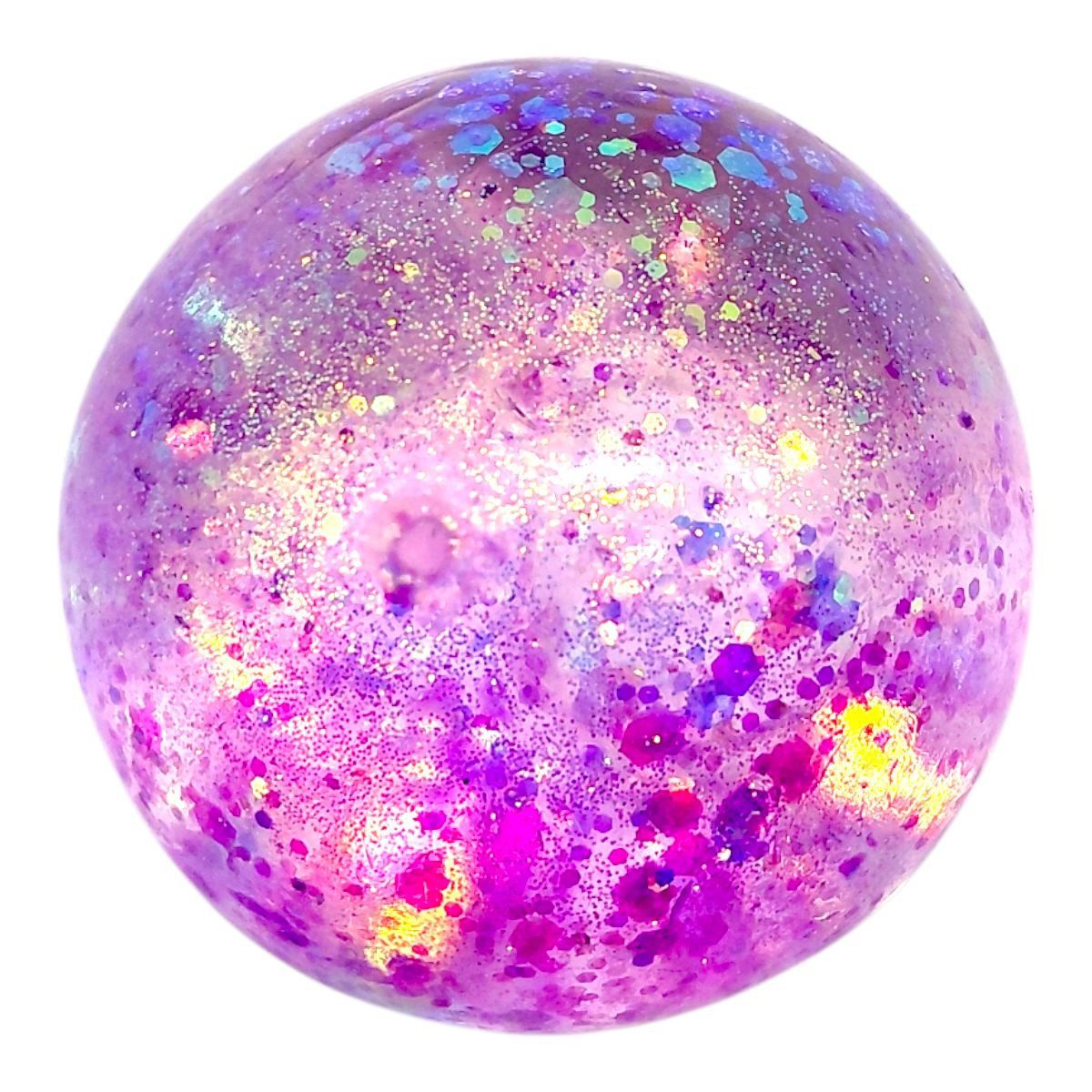 Антистрес жуйка-тягучка "Кулька" 6 см (ФІОЛЕТОВА)  фото 1