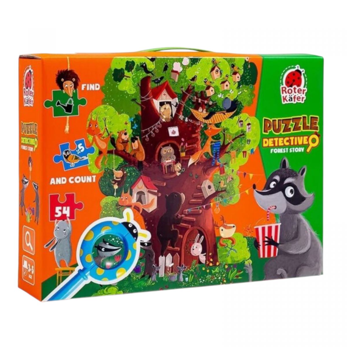 Игра настольная "Пазлы-детективы.  Лесные истории"  фото 1