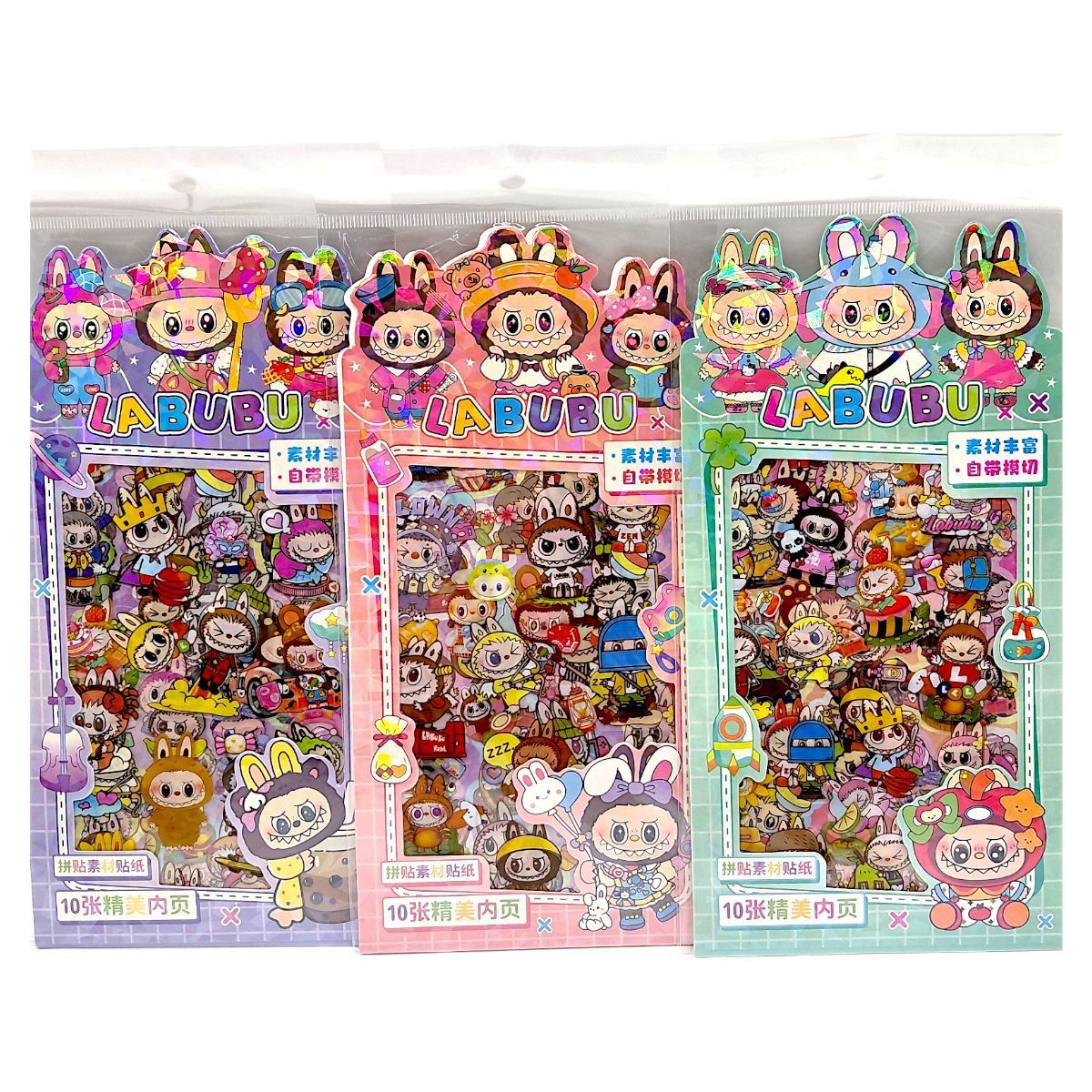 Наліпки декоративні "Лабубу"  фото 1