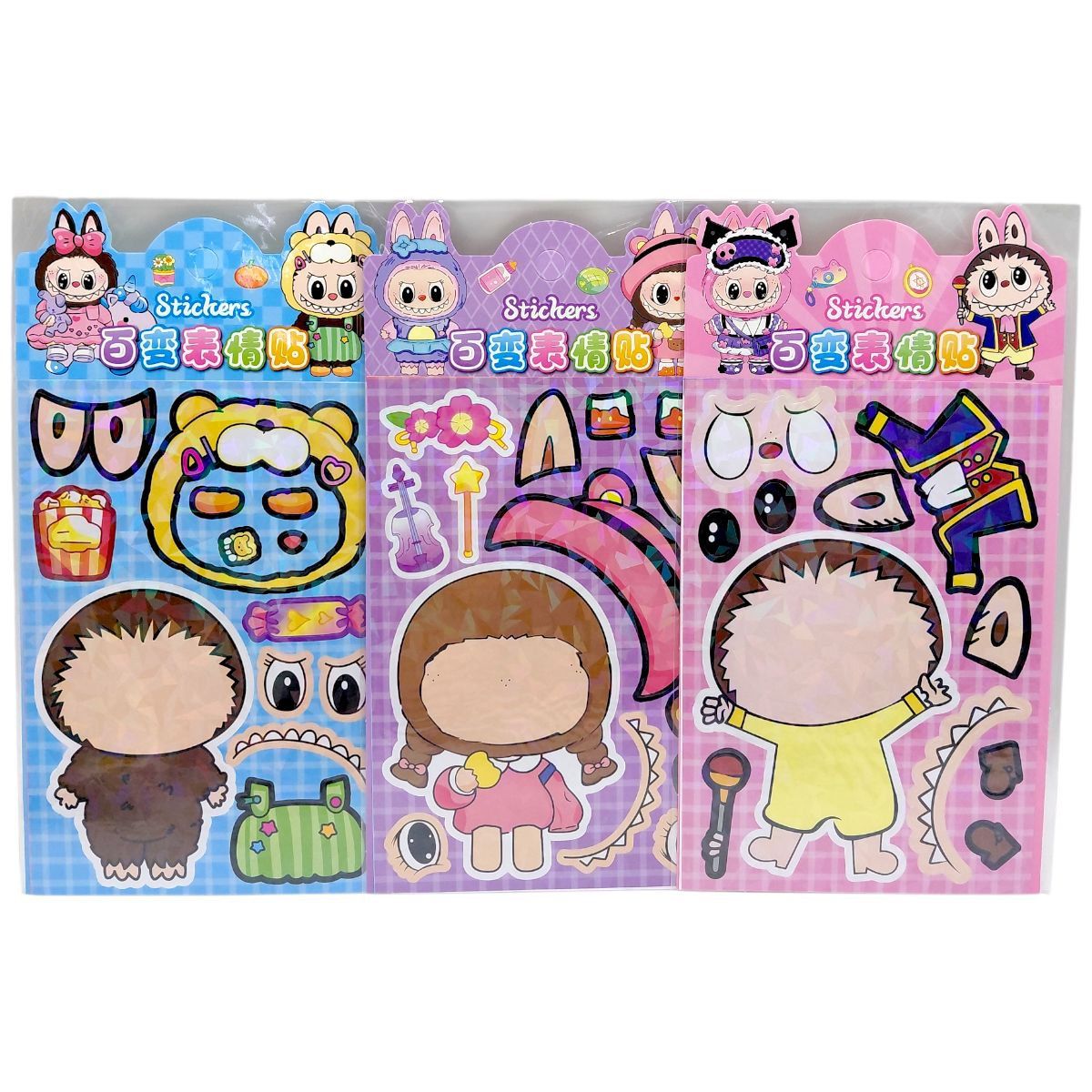 Наліпки декоративні "Лабубу"  фото 1