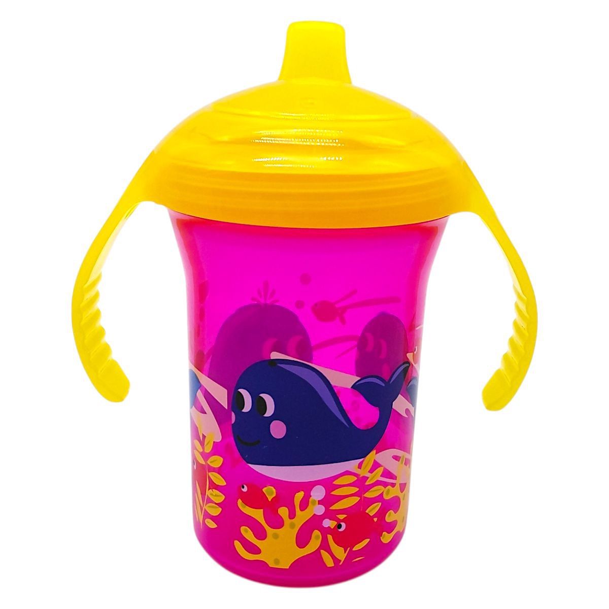 Поїльник-непроливайка, 250 мл (РОЖЕВА)  фото 1