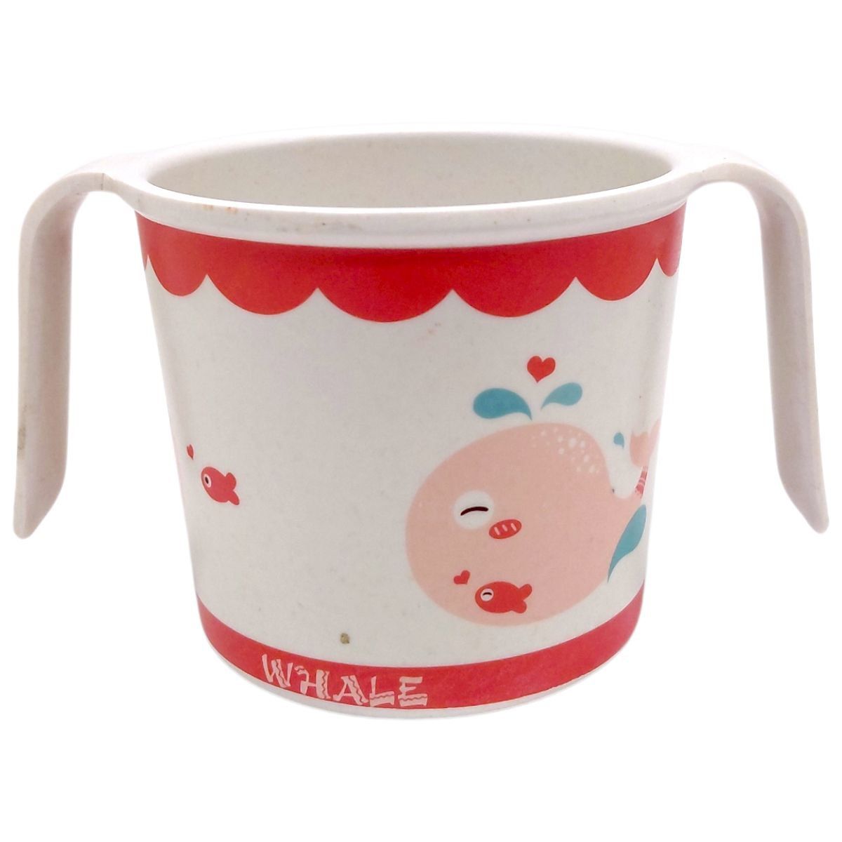 Чашка з бамбукового волокна, 200 мл (ЧЕРВОНА)  фото 1