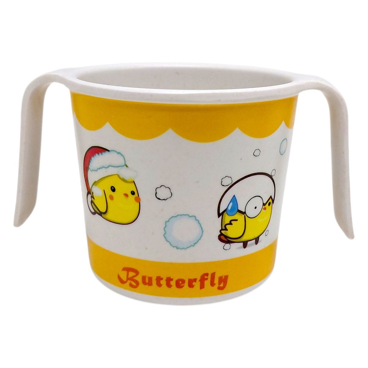 Чашка з бамбукового волокна, 200 мл (ПОМАРАНЧЕВА)  фото 1