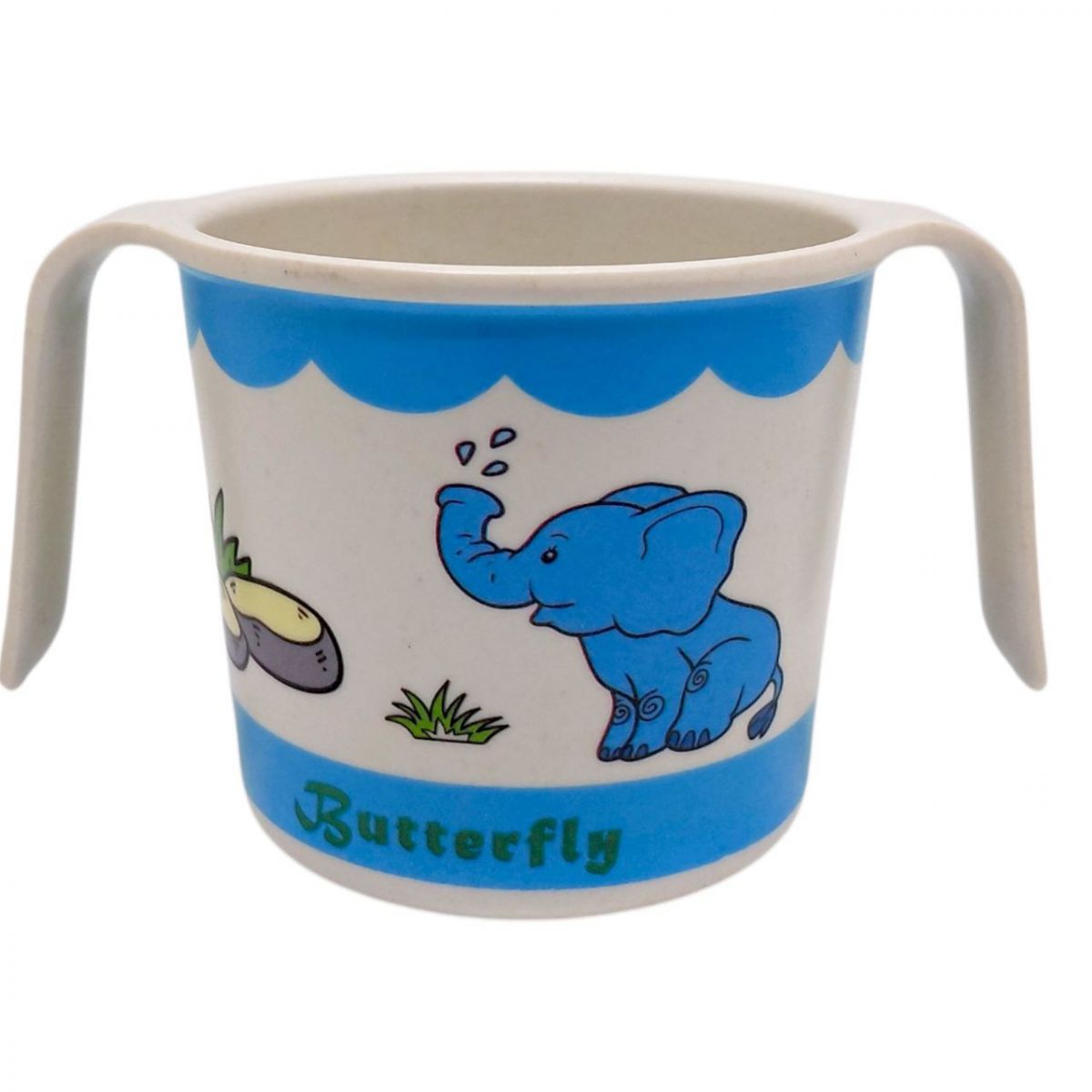 Чашка з бамбукового волокна, 200 мл (БЛАКИТНА)  фото 1