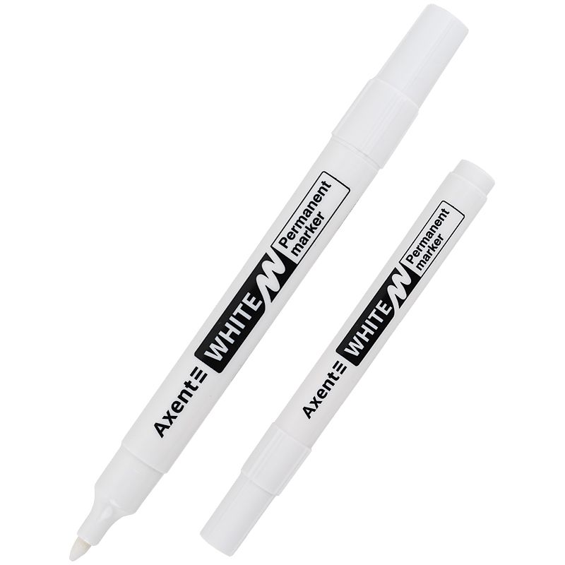 Маркер Permanent White 2545-A, 2 мм круглий білий  фото 1