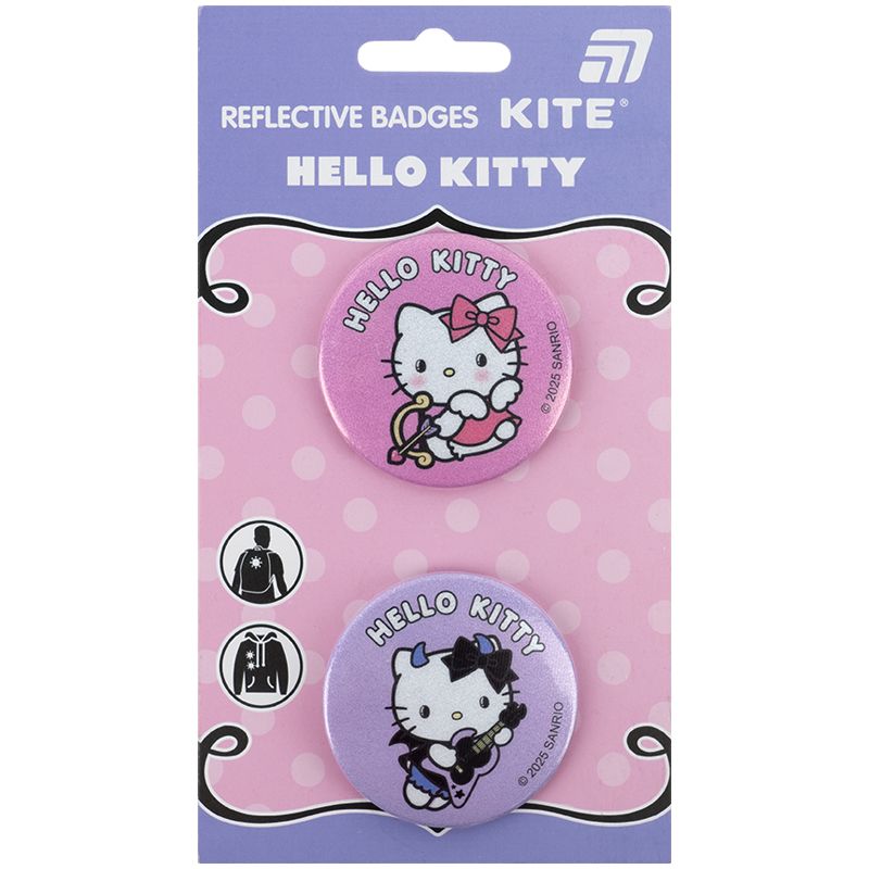 Набір значків світловідбиваючих, HK  фото 1