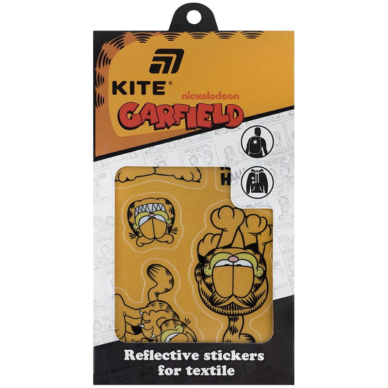 Набір стікерів світловідбиваючих для текстилю, GF  фото 1