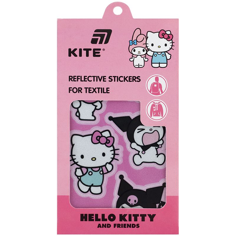 Набір стікерів світловідбиваючих для текстилю, HK  фото 1